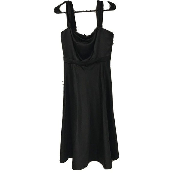 David's Bridal Dresses & Skirts - David's Bridal Black Bridesmaid Dress! Size 8! Style F14556